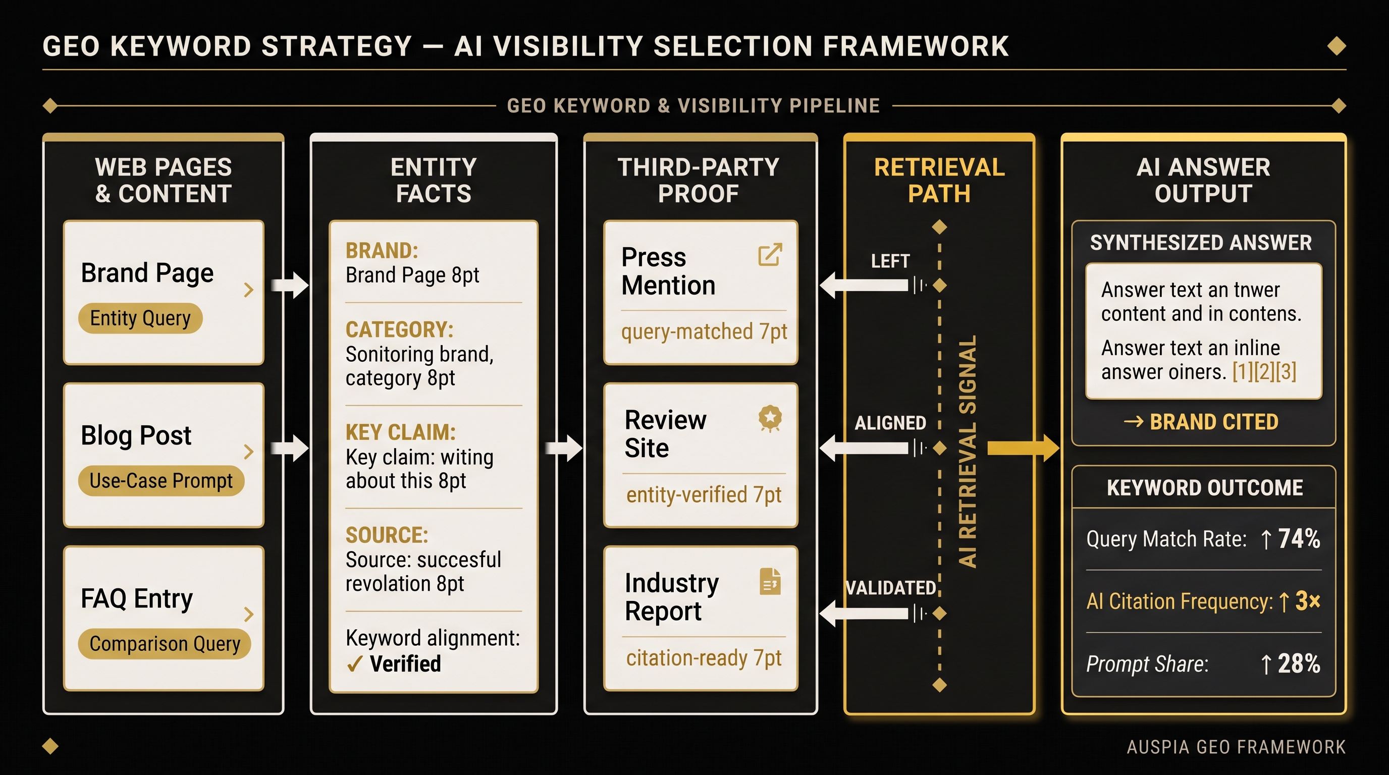 Information diagram for How should you choose keywords for GEO?