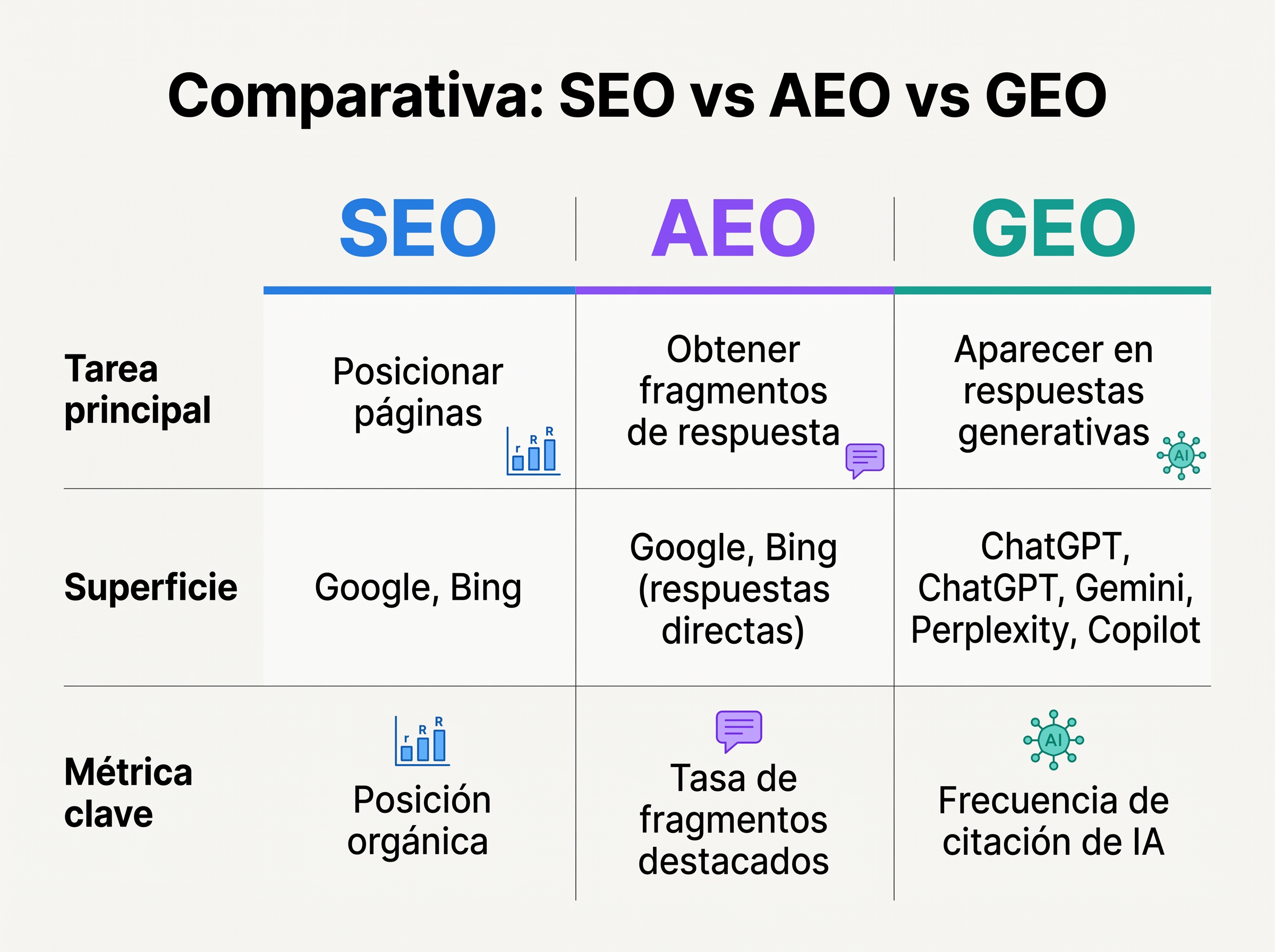 Checklist SEO GEO AEO