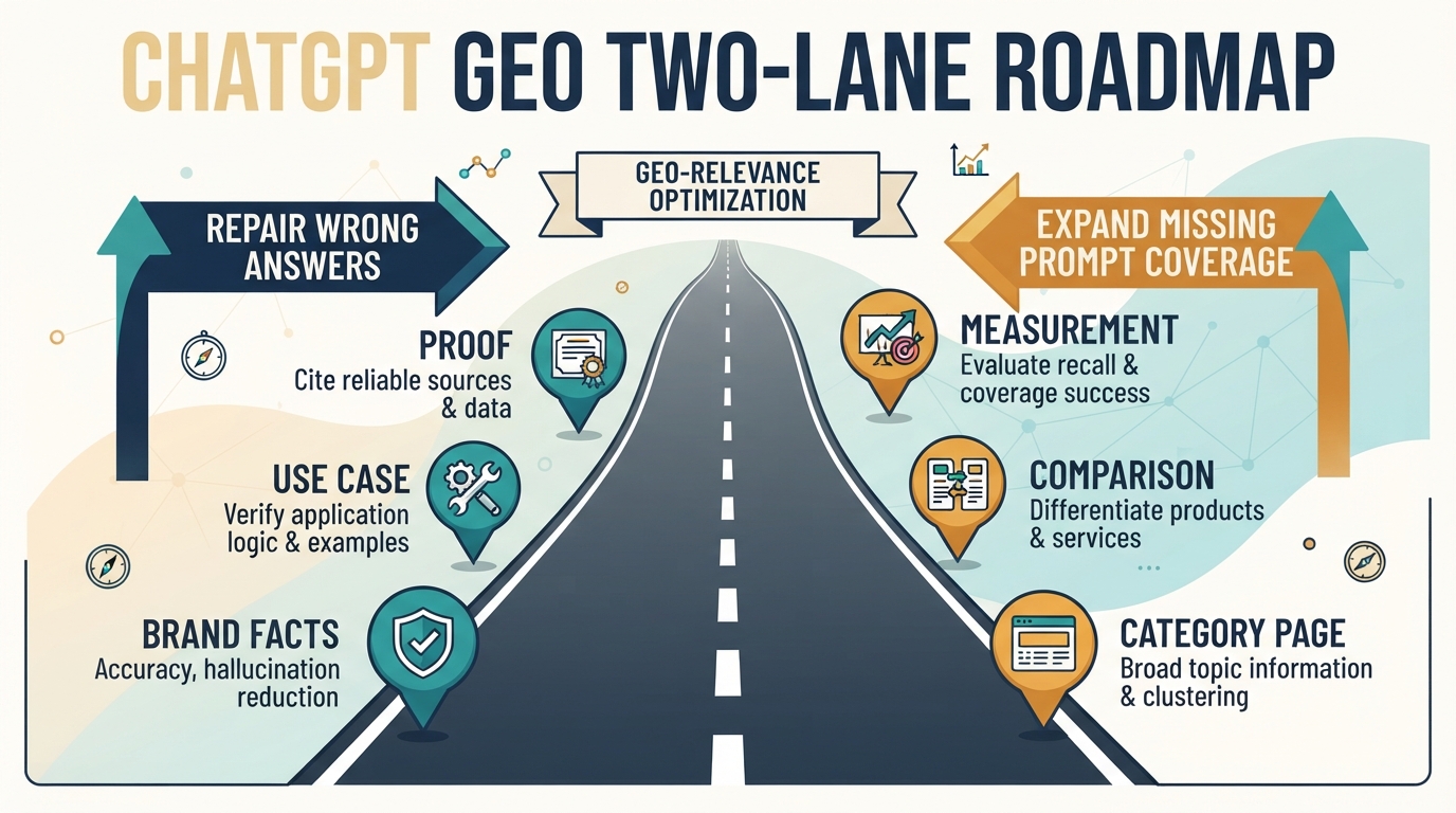 ChatGPT GEO two lane roadmap