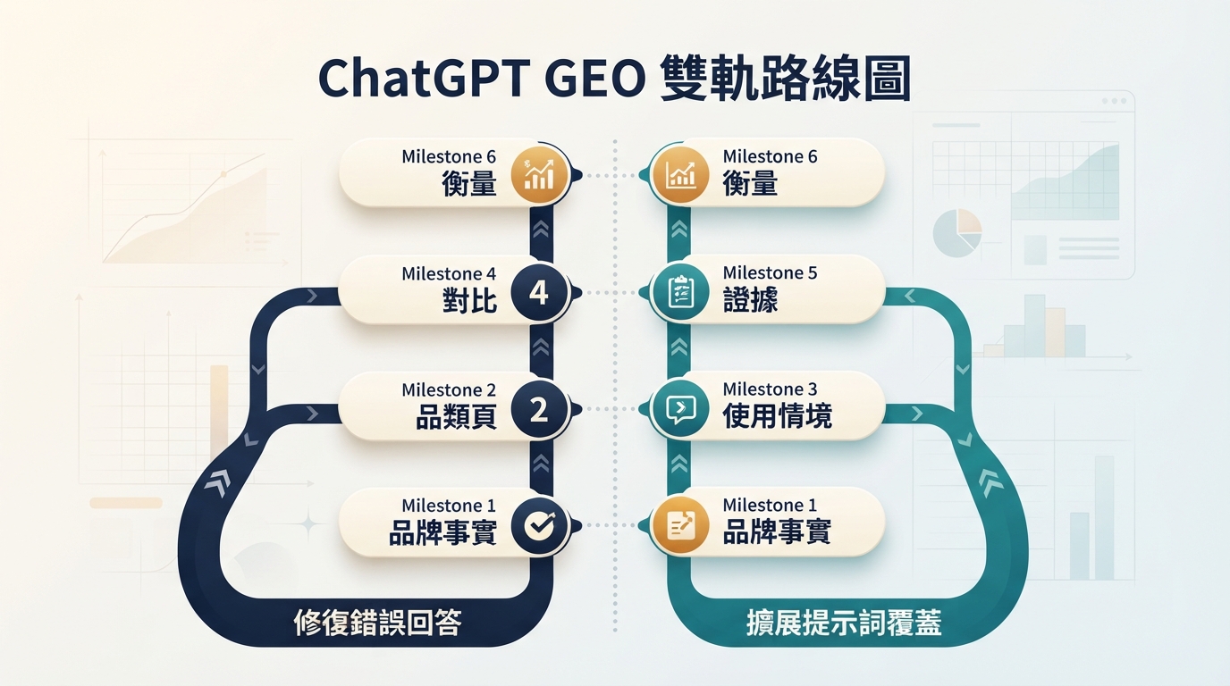 ChatGPT GEO 雙軌路線圖