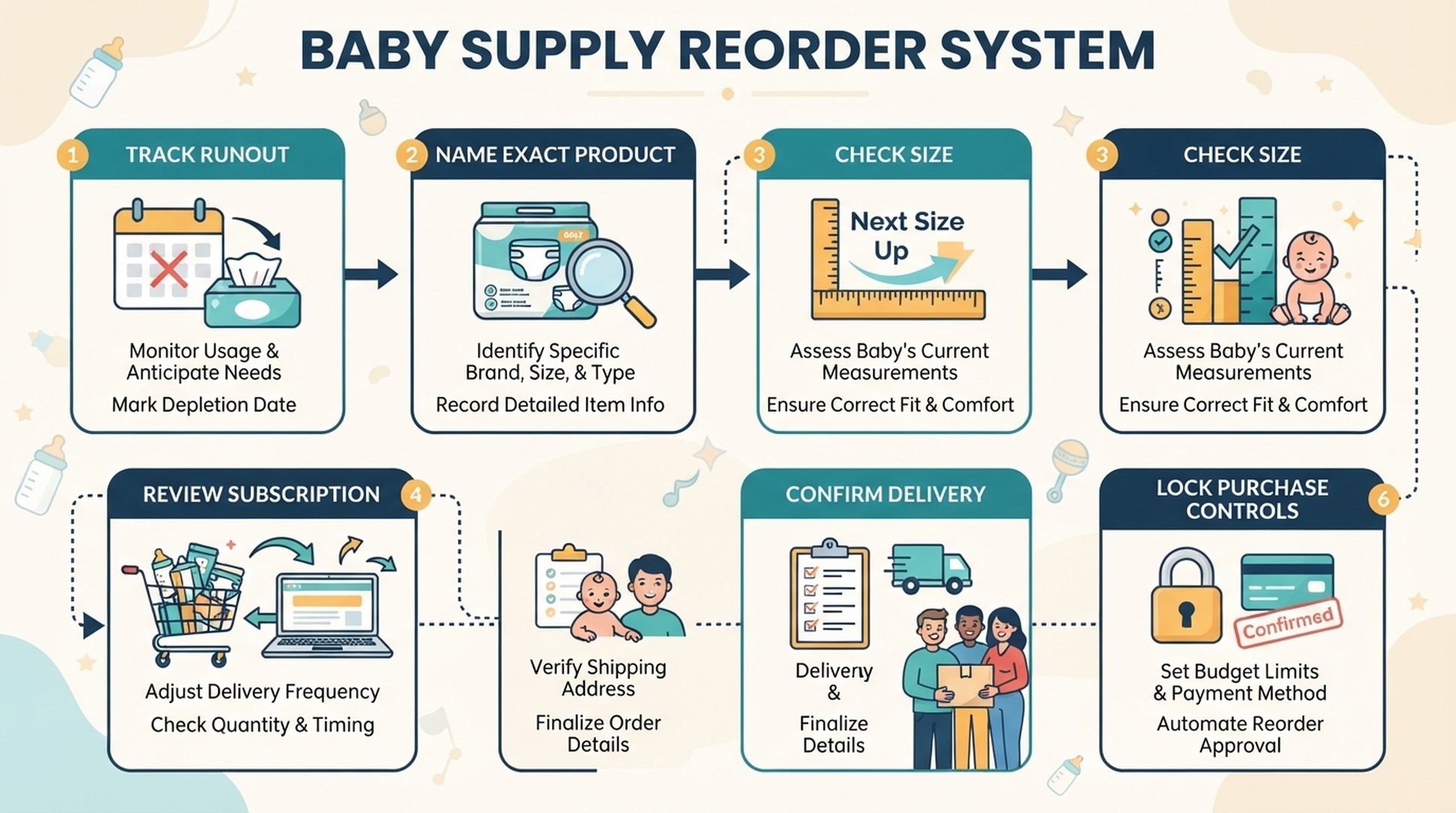 Baby Supply Reorder System