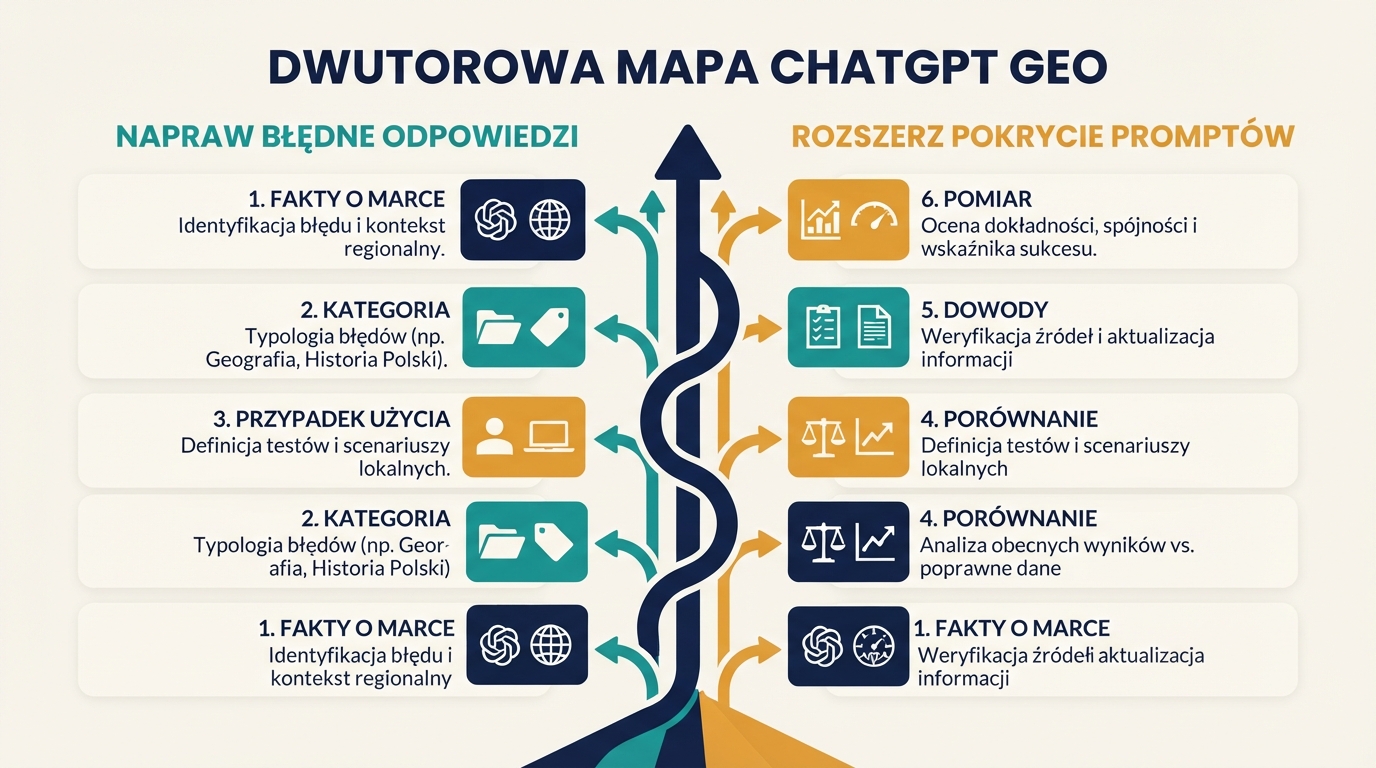 Dwutorowa mapa drogowa ChatGPT GEO