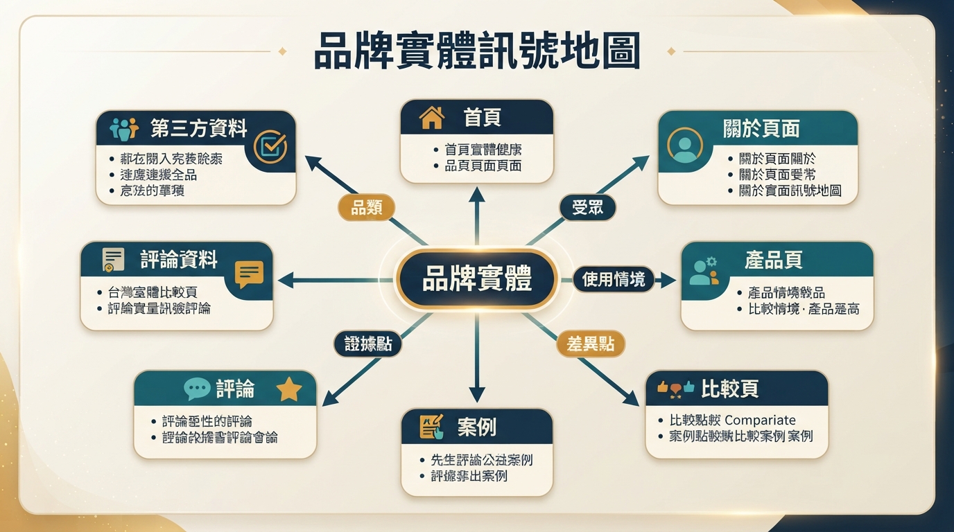 ChatGPT GEO 的品牌實體訊號地圖
