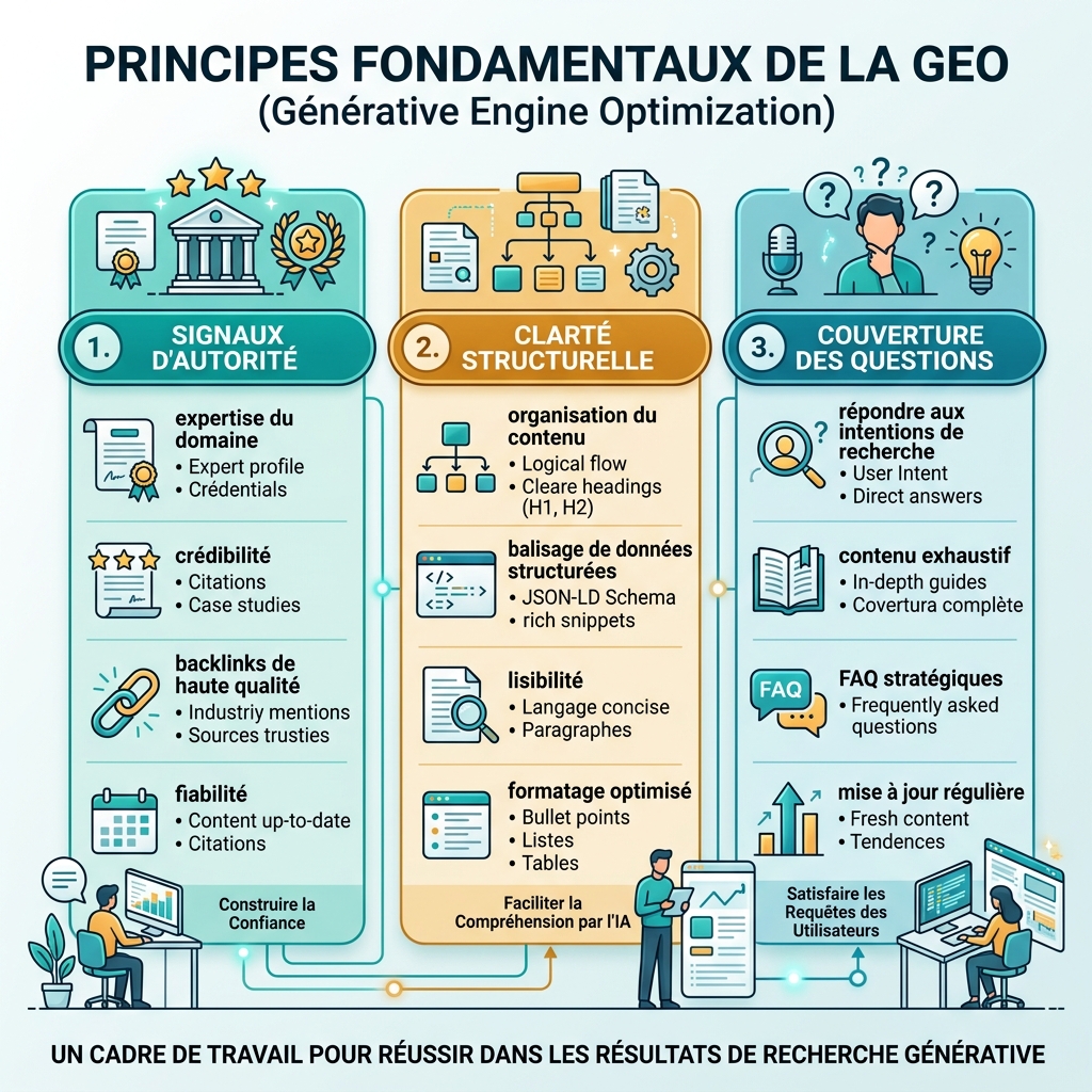 Comparaison SEO, AEO et GEO