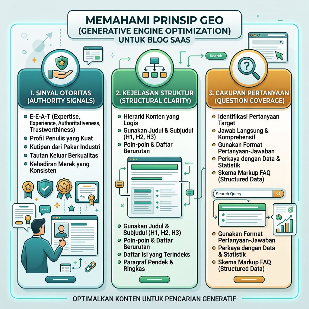Perbandingan SEO, AEO, dan GEO