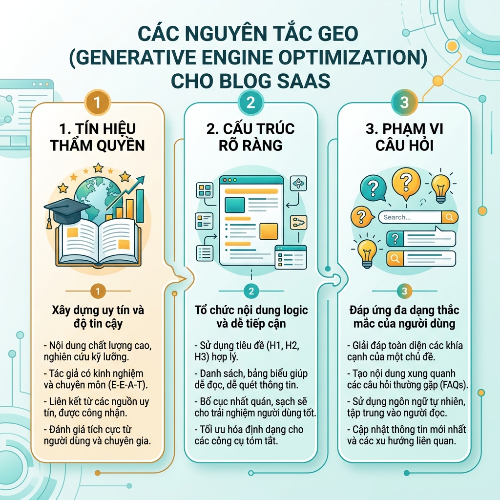 So sánh SEO, AEO và GEO