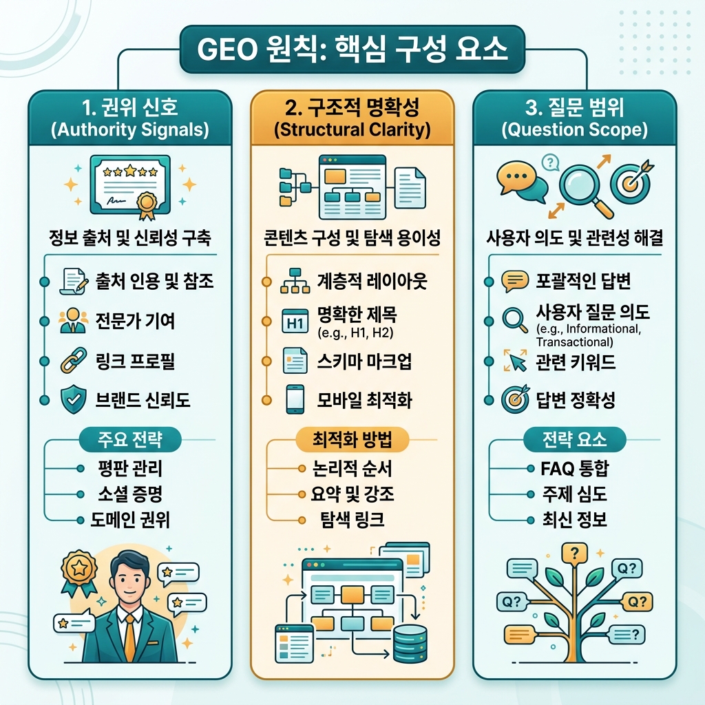 SEO 문맥에서 GEO를 구분하는 체크리스트