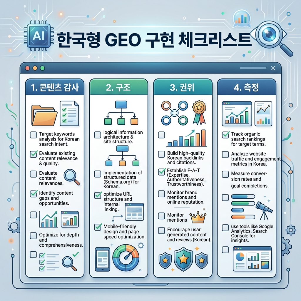 지역 SEO와 생성형 GEO를 구분하는 의사결정 흐름