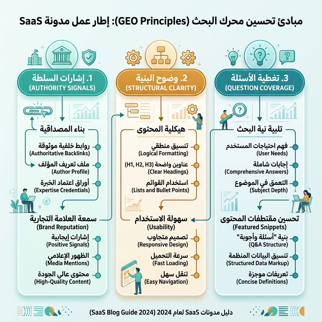 قائمة تحقق GEO في سياق SEO