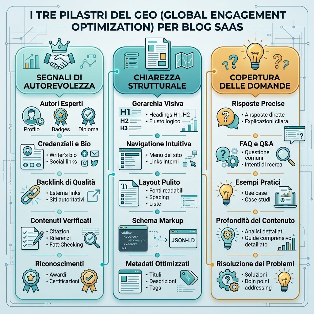Checklist de GEO en contexto SEO