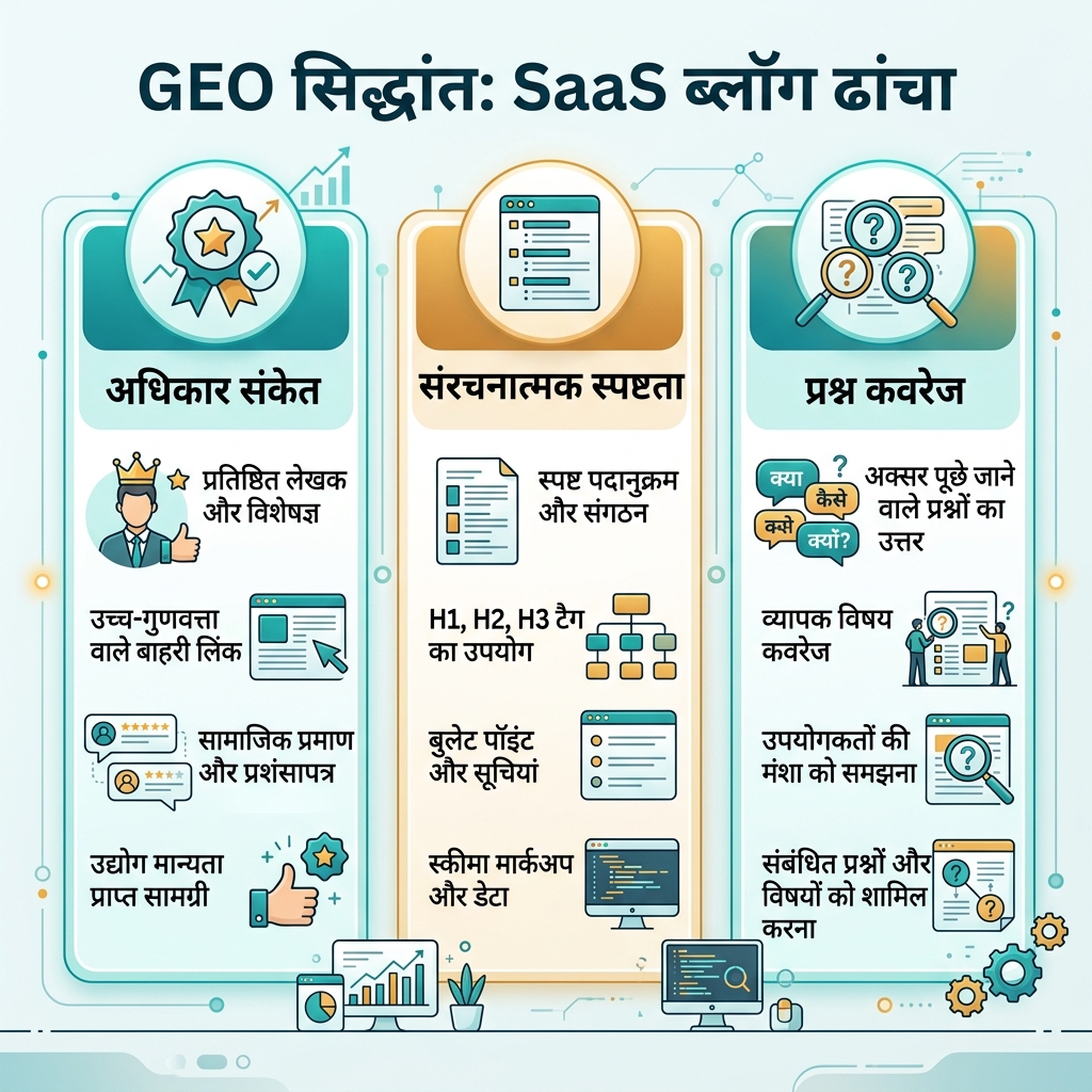 SEO context में GEO checklist
