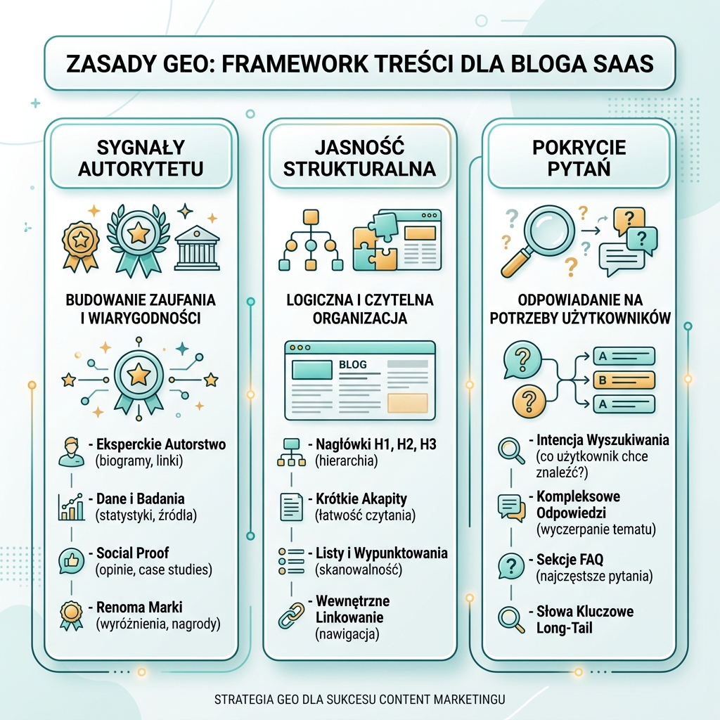 Checklist de GEO en contexto SEO