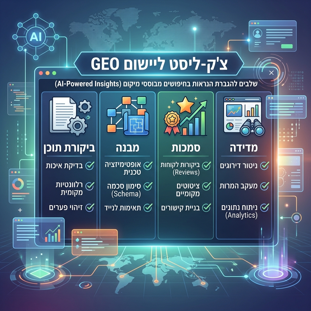 Матрица сравнения SEO и GEO