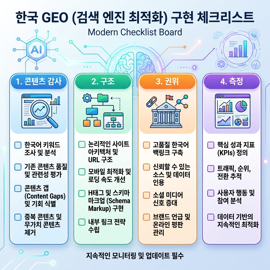 SEO、SEM 和 GEO 在目标、速度、成本和衡量上的对比矩阵