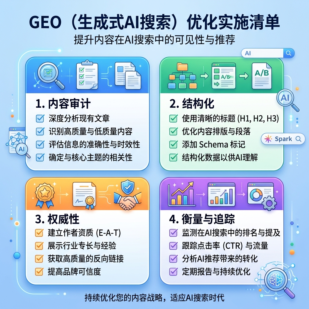 SEO、SEM 和 GEO 在目标、速度、成本和衡量上的对比矩阵
