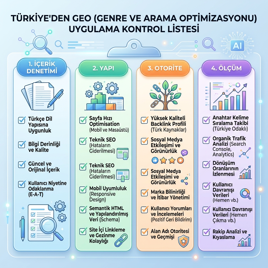 SEO、SEM 和 GEO 在目标、速度、成本和衡量上的对比矩阵