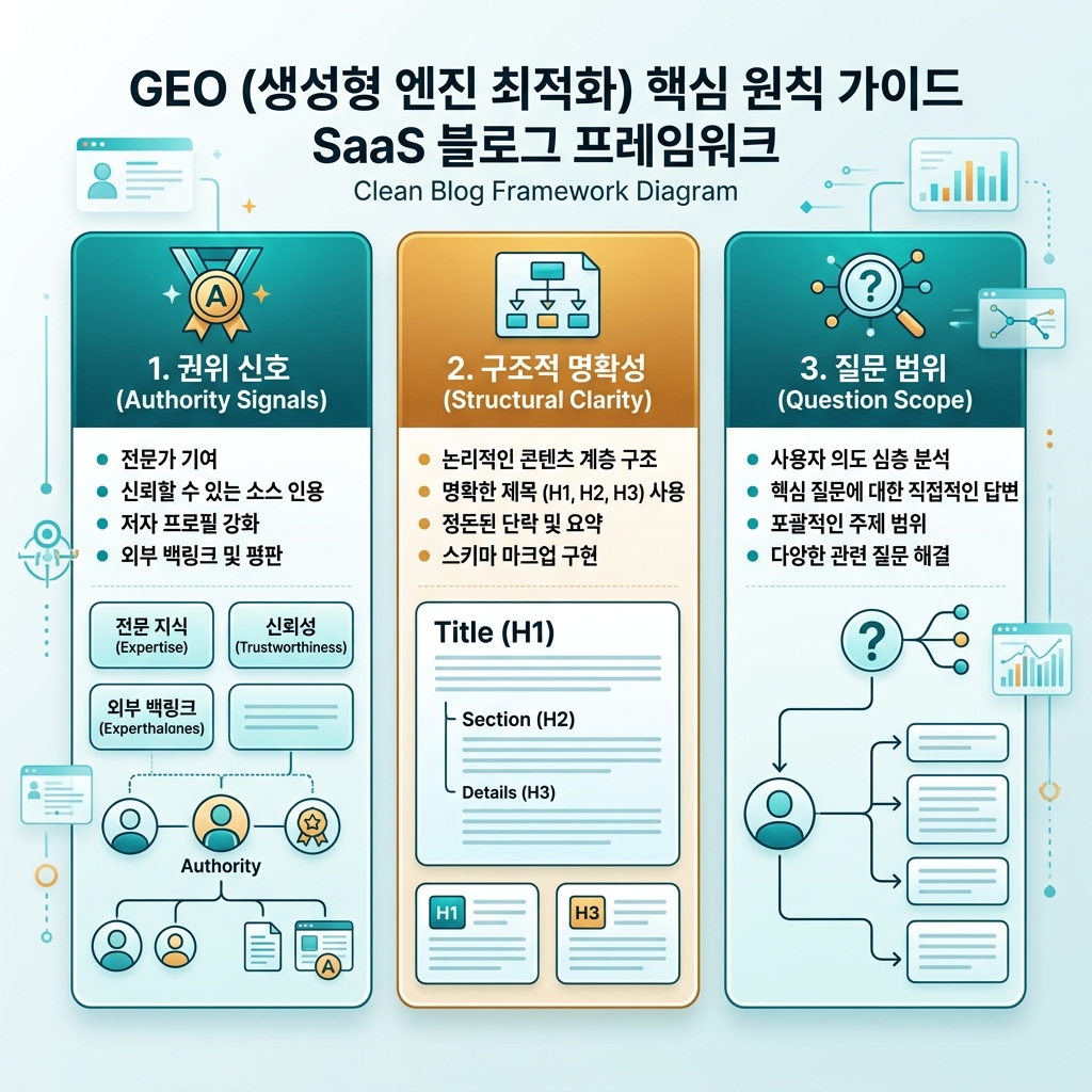 GEO 实施：6 步流程图