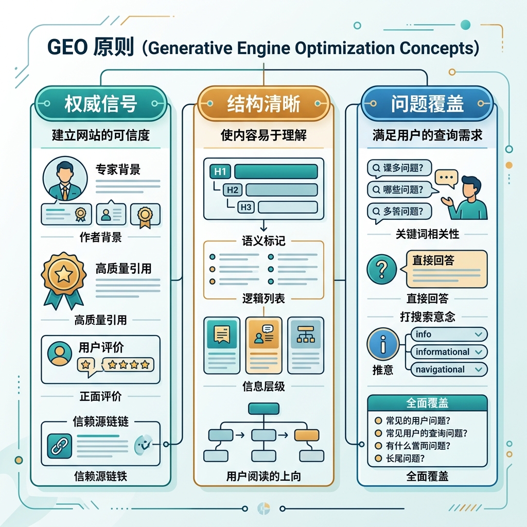 GEO 实施：6 步流程图