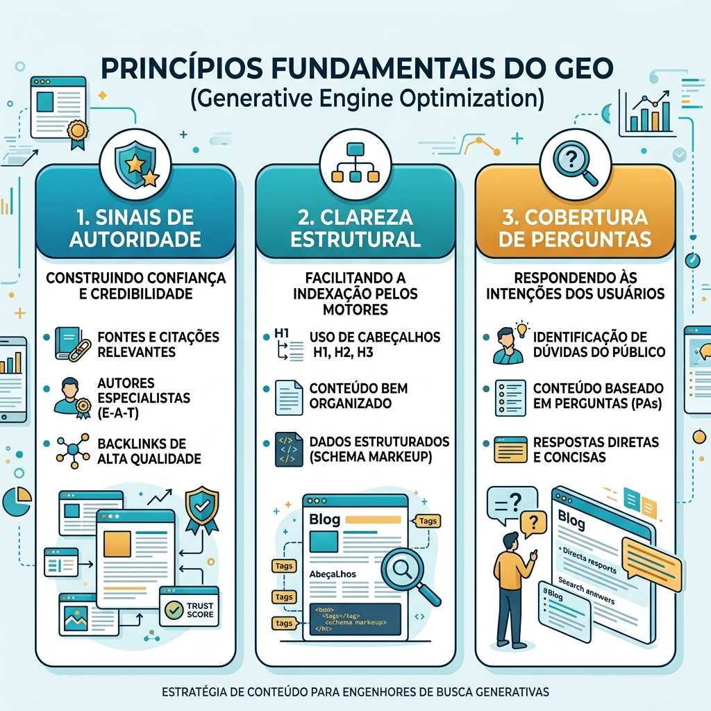 Checklist de ferramentas GEO e SEO