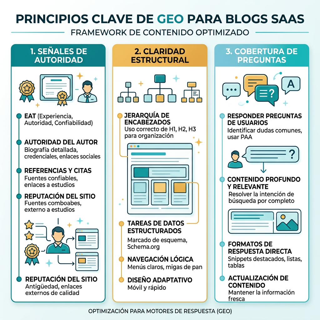 Checklist de herramientas GEO y SEO