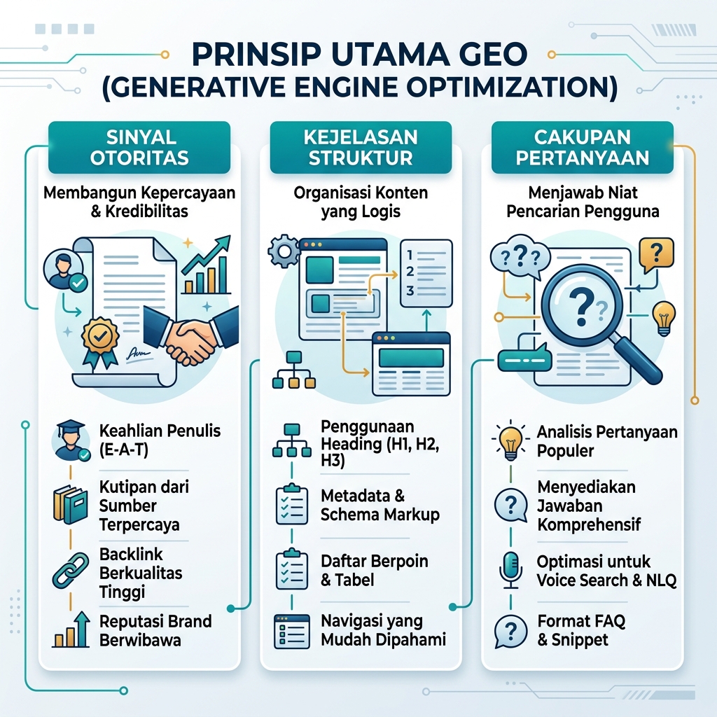 Checklist tools GEO dan SEO