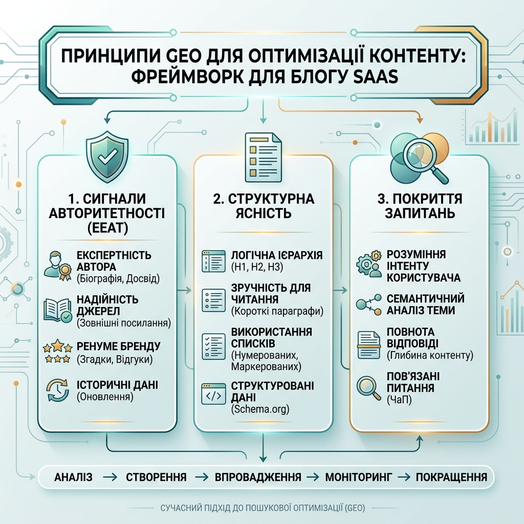 Чеклист инструментов GEO и SEO