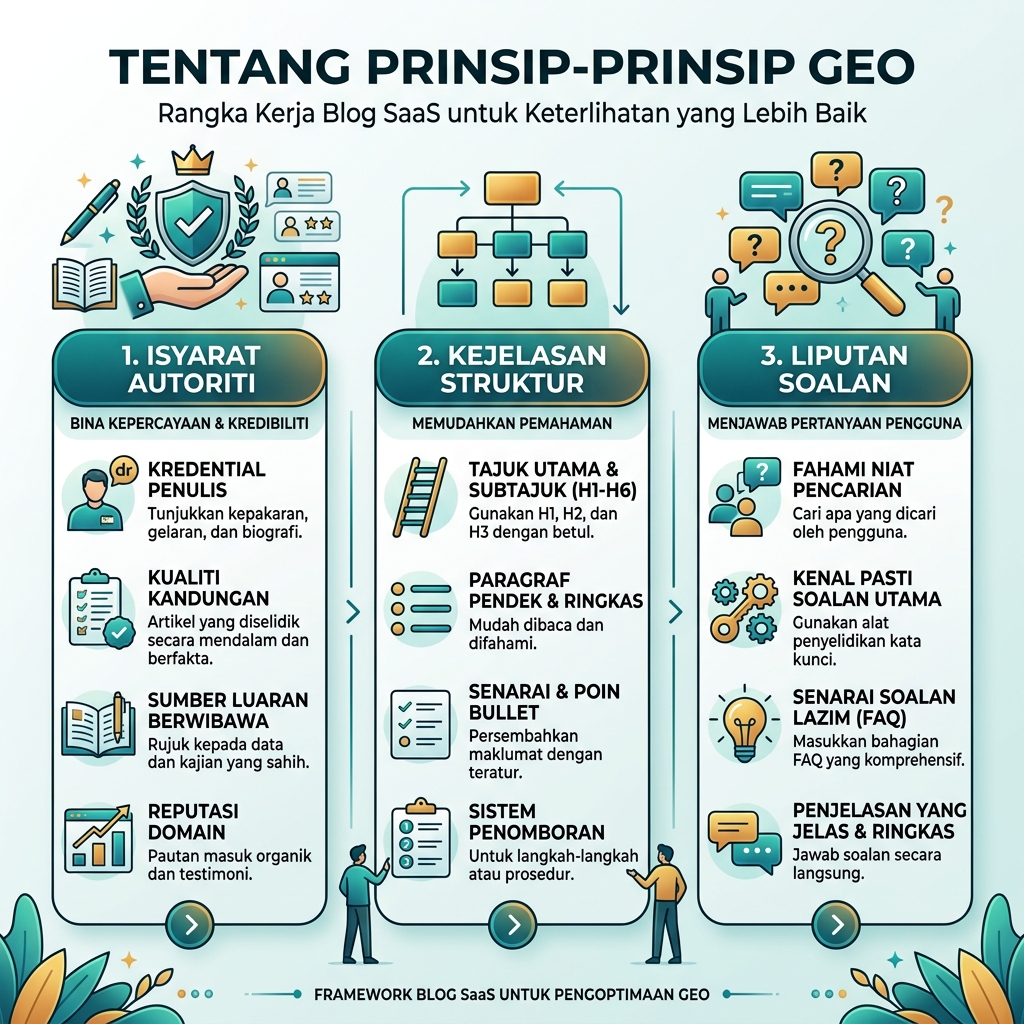 Checklist tools GEO dan SEO