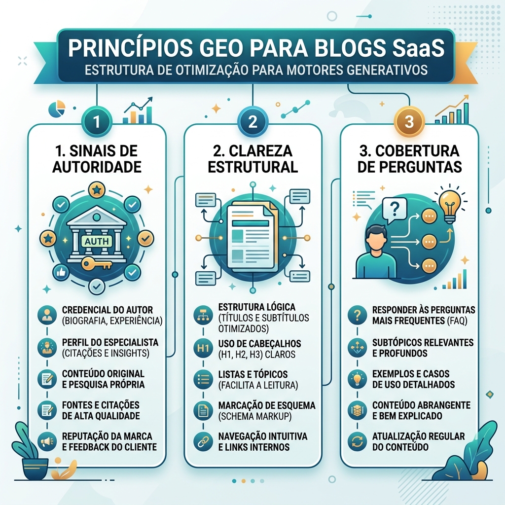 Checklist de otimização GEO on-site para ajudar IA a entender marca e negócio