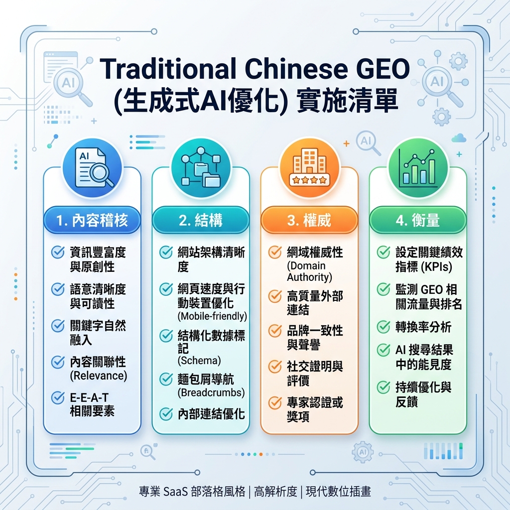 带注释的可引用内容块，展示答案优先、有来源支撑的数字、实体名称、对比表和 FAQ
