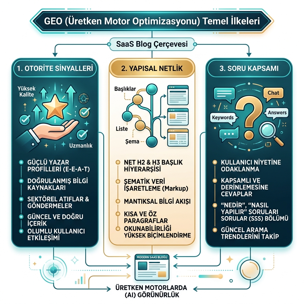 AI Overviews kaynak seçimi kontrol listesi