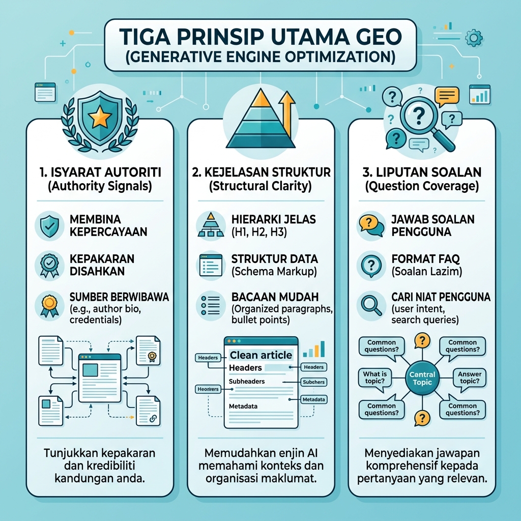 Checklist pemilihan sumber untuk AI Overviews