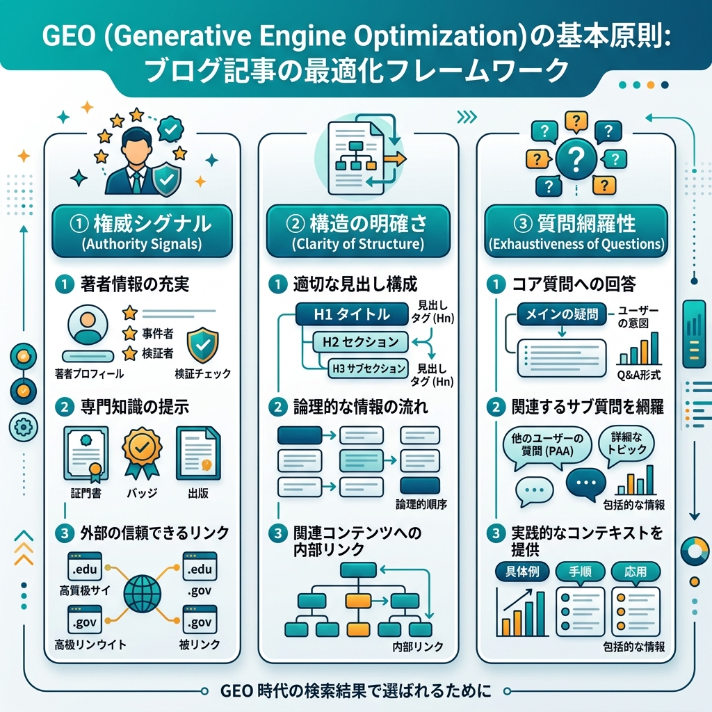 GEO 内容审计 scorecard，对比弱主张和可引用证据