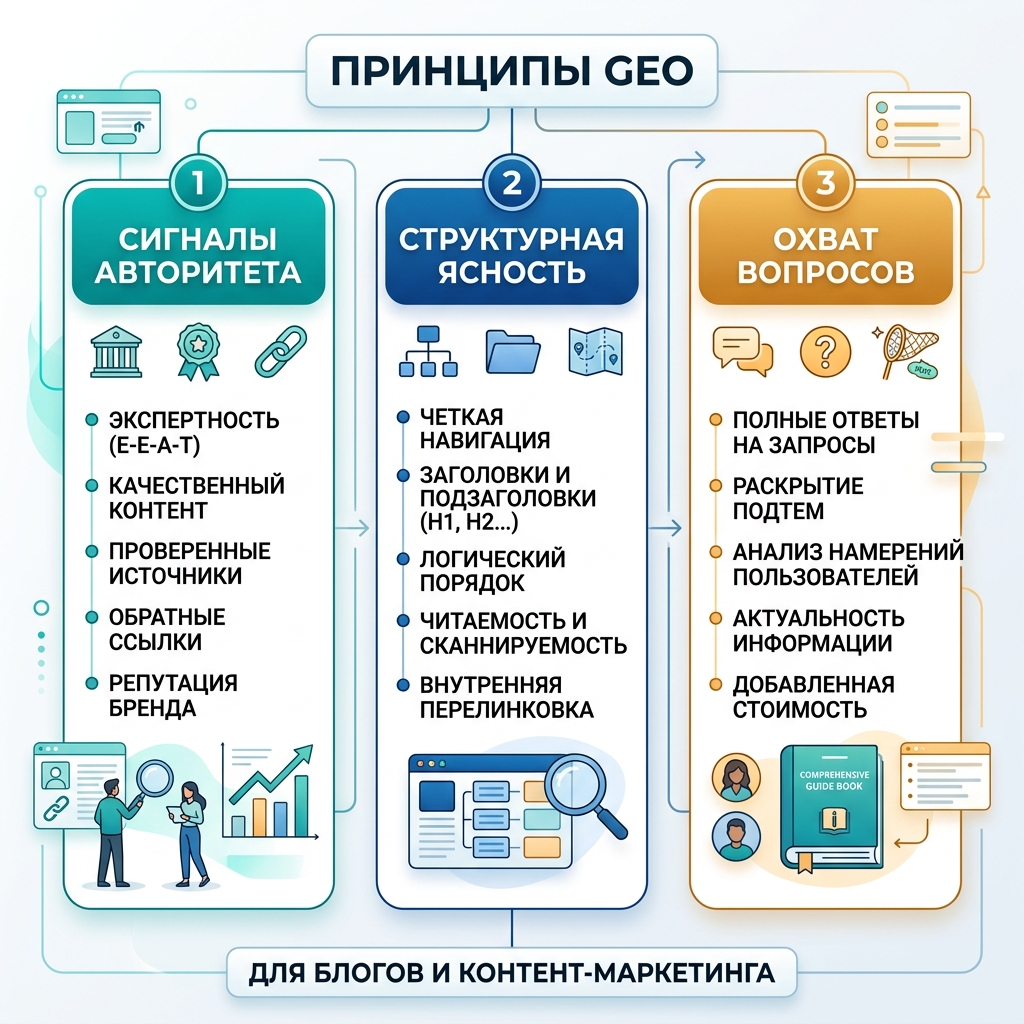 GEO 内容审计 scorecard，对比弱主张和可引用证据