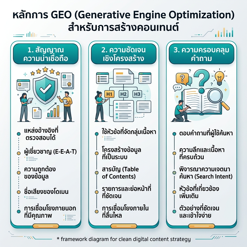 GEO 内容审计 scorecard，对比弱主张和可引用证据