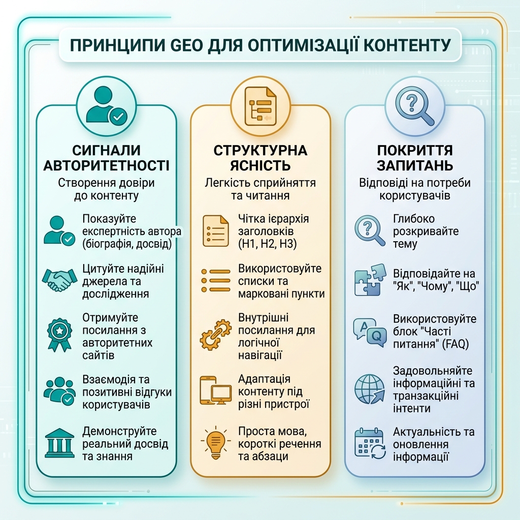 四层 GEO scorecard，展示提及率、情绪和准确性、答案位置稳定性、业务影响如何从 AI 可见性走向收入证据。