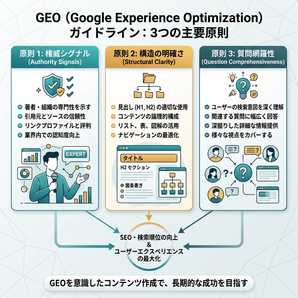 SEOとGEOの優先順位チェックリスト
