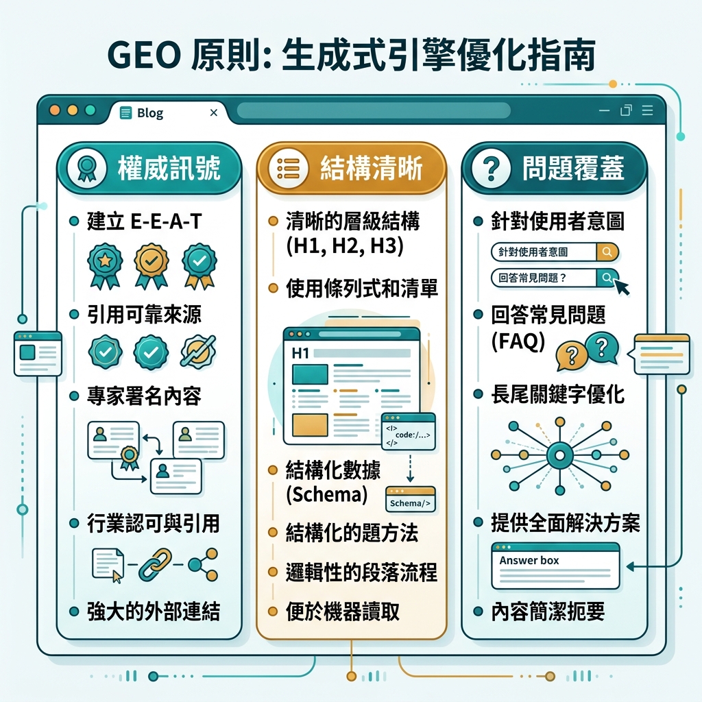 SEO 或 GEO 優先順序清單