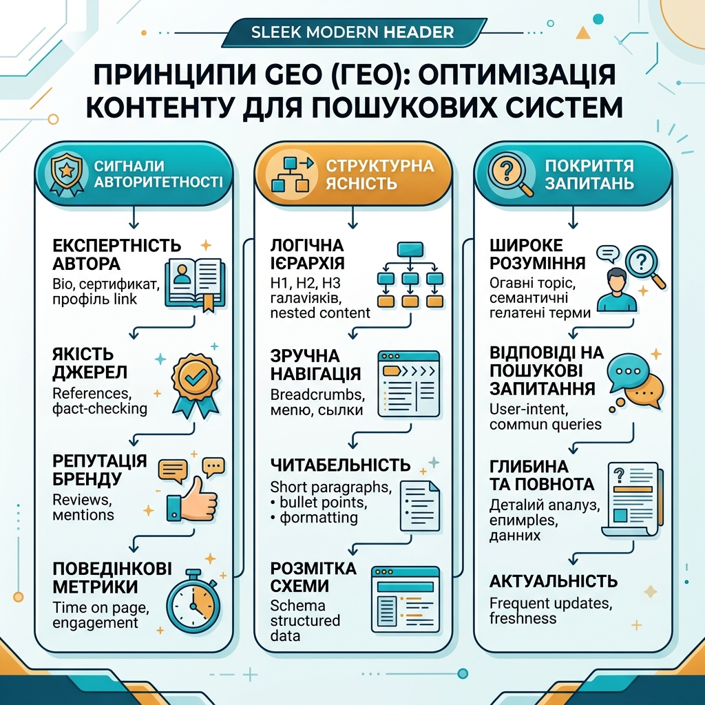 Чеклист приоритета SEO или GEO