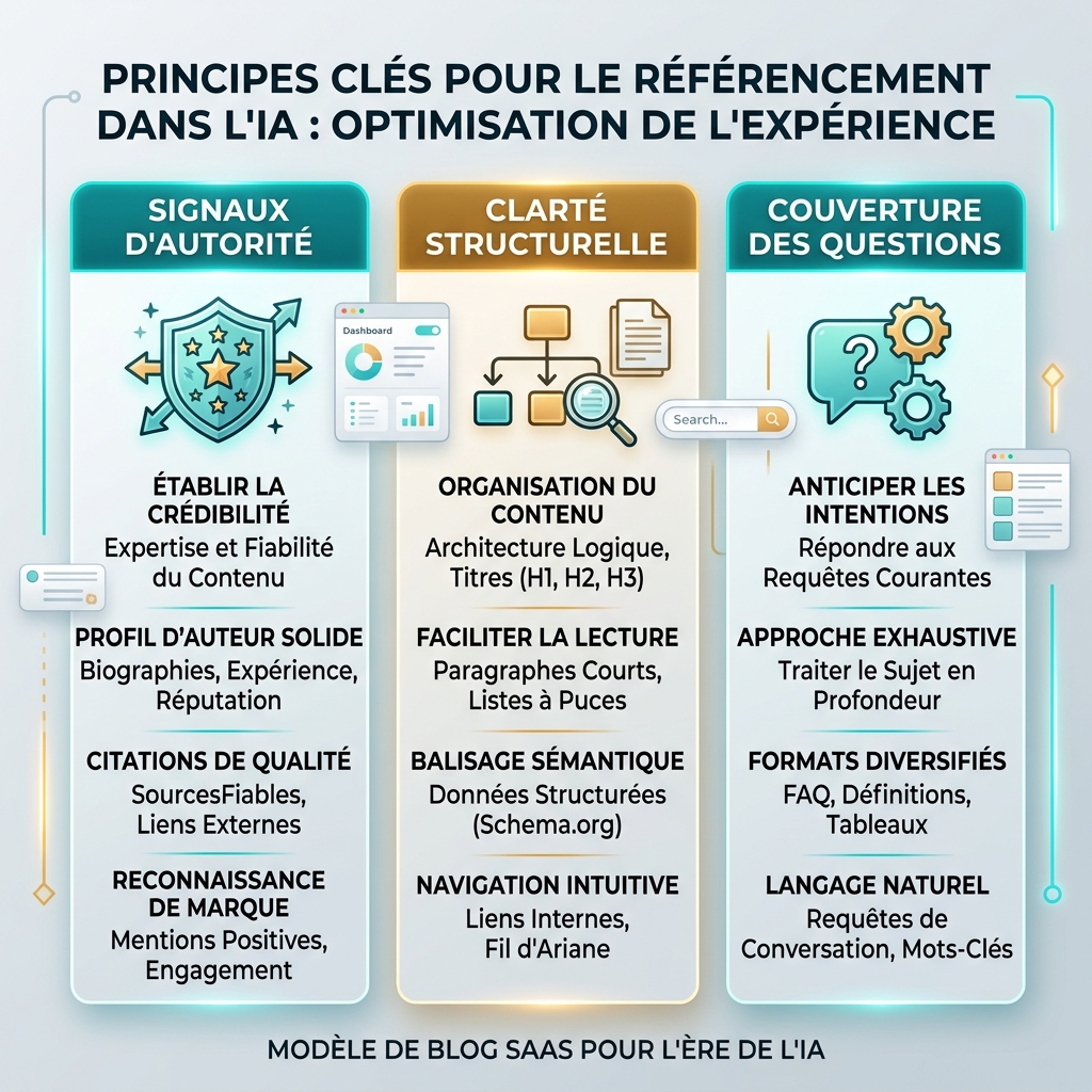 Schéma expliquant en quoi le GEO diffère du SEO traditionnel