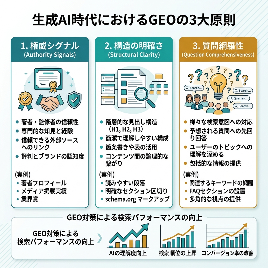 本地化信息图：搜索结果路径与 AI 答案路径的对比