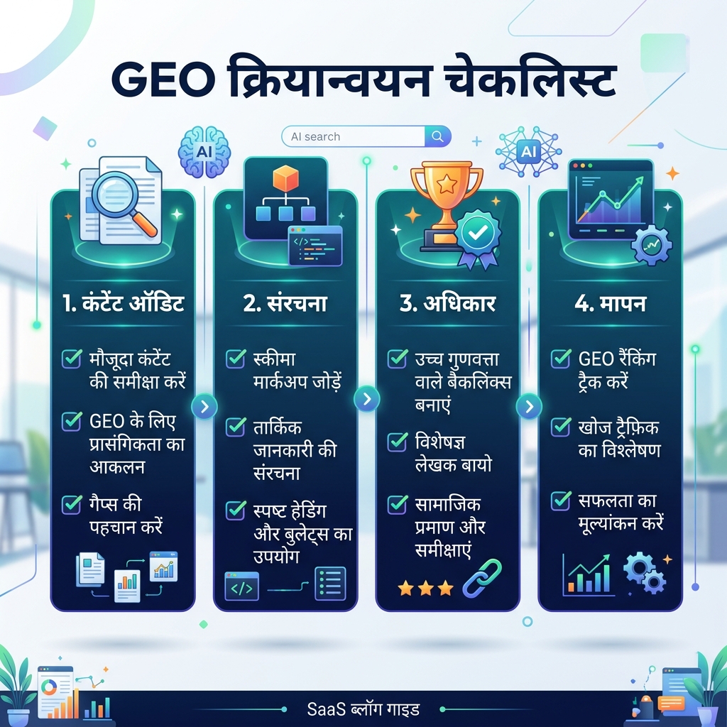 本地化信息图：从监测提示词到修复页面再到复测答案的 GEO 工作流
