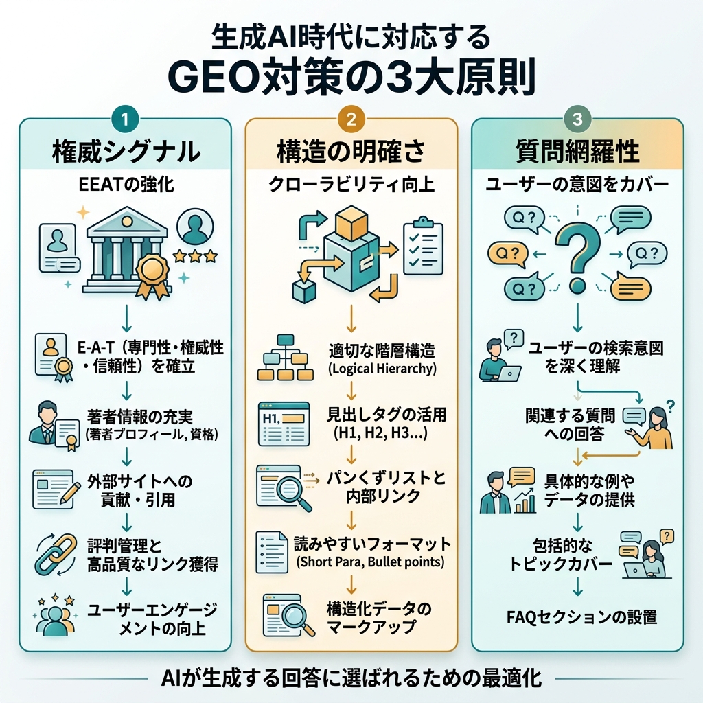 本地化信息图：搜索结果路径与 AI 答案路径的对比