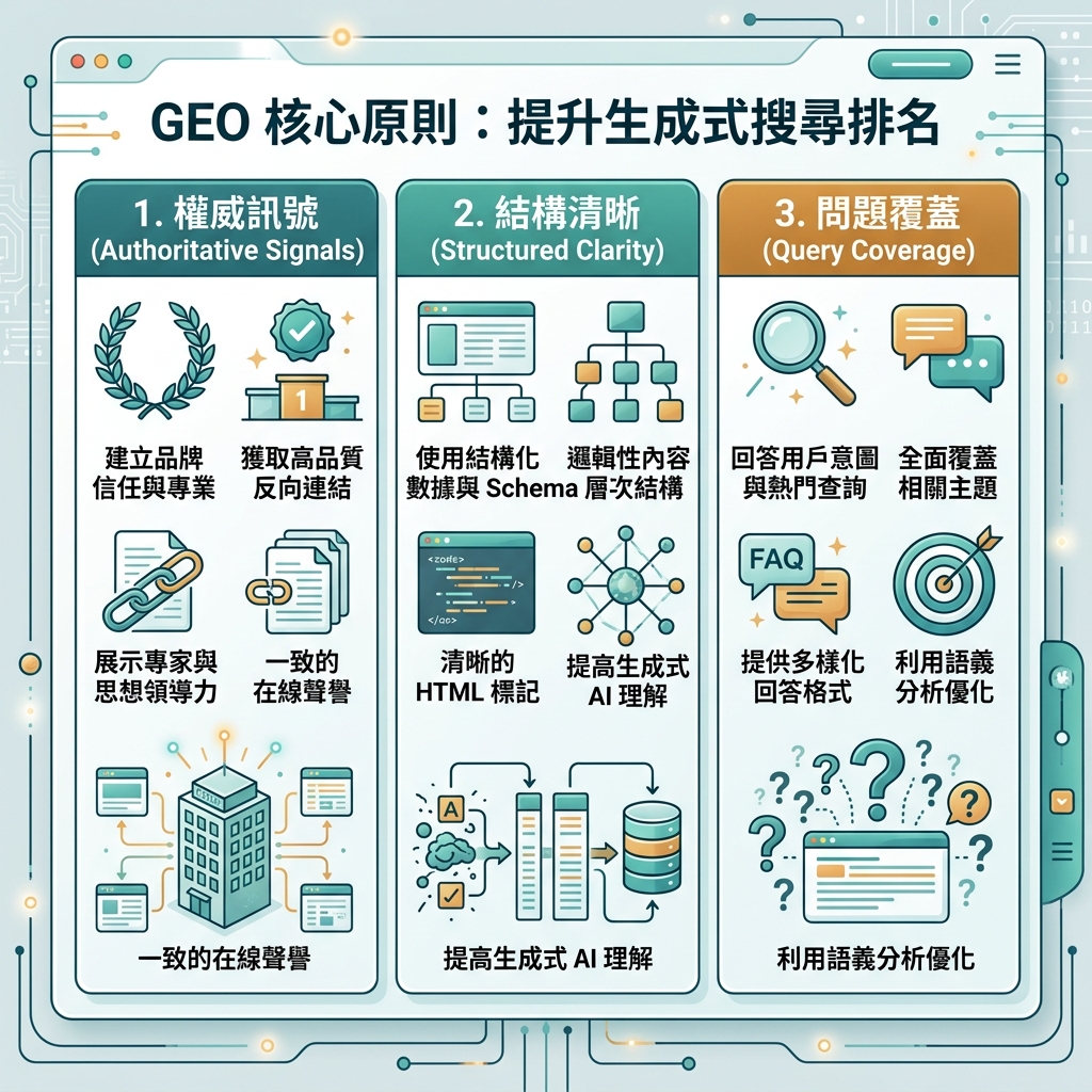 本地化信息图：搜索结果路径与 AI 答案路径的对比