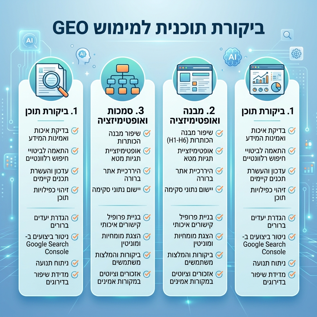 本地化信息图：从监测提示词到修复页面再到复测答案的 GEO 工作流