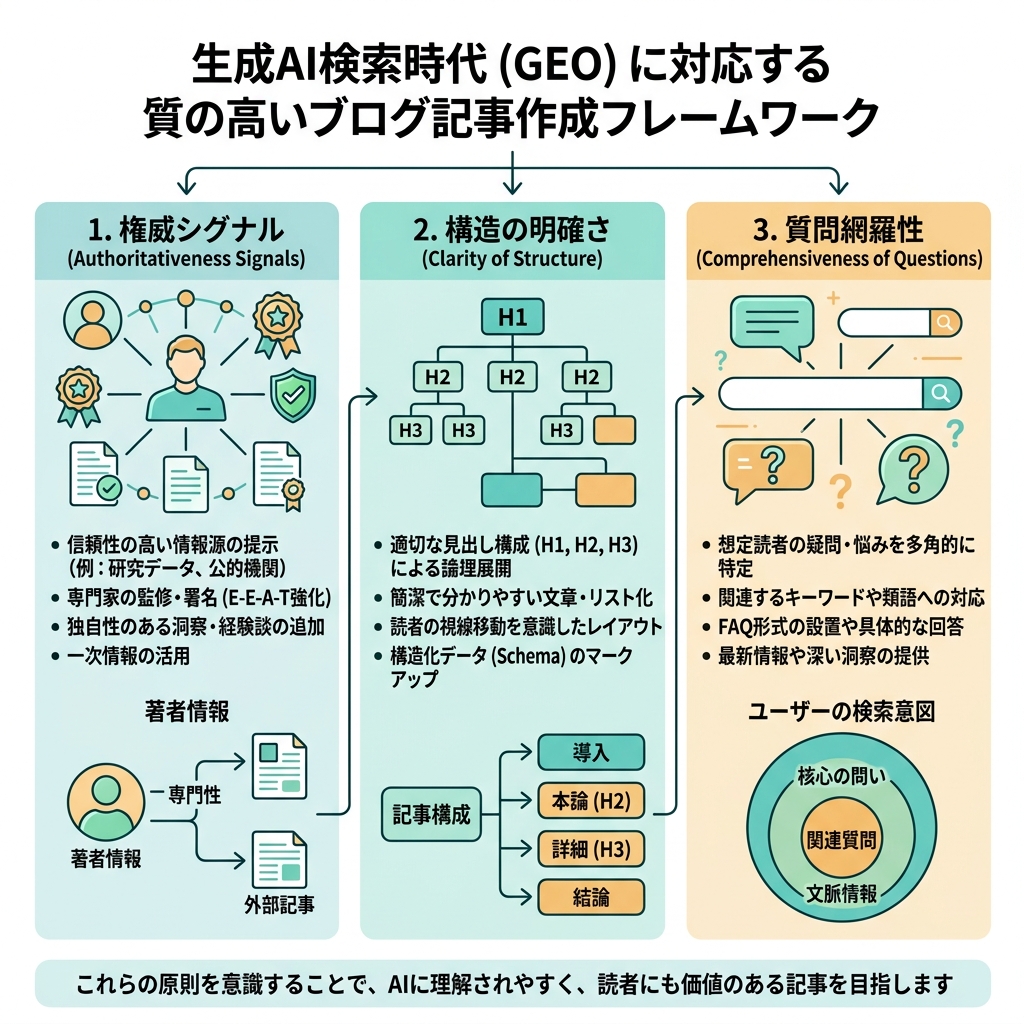 本地化信息图：搜索结果路径与 AI 答案路径的对比