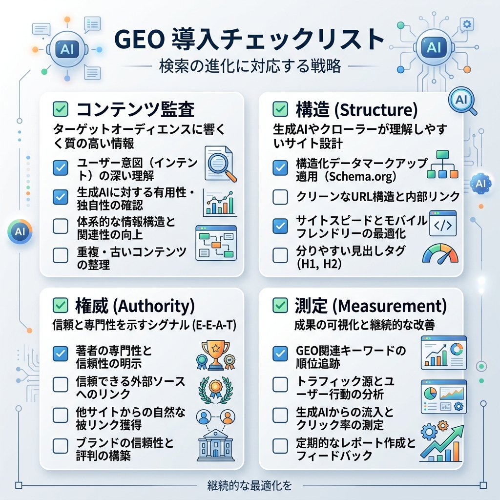 本地化信息图：从监测提示词到修复页面再到复测答案的 GEO 工作流