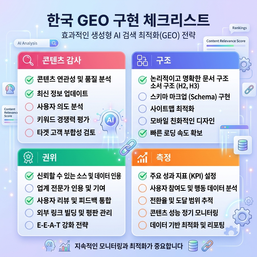 本地化信息图：从监测提示词到修复页面再到复测答案的 GEO 工作流