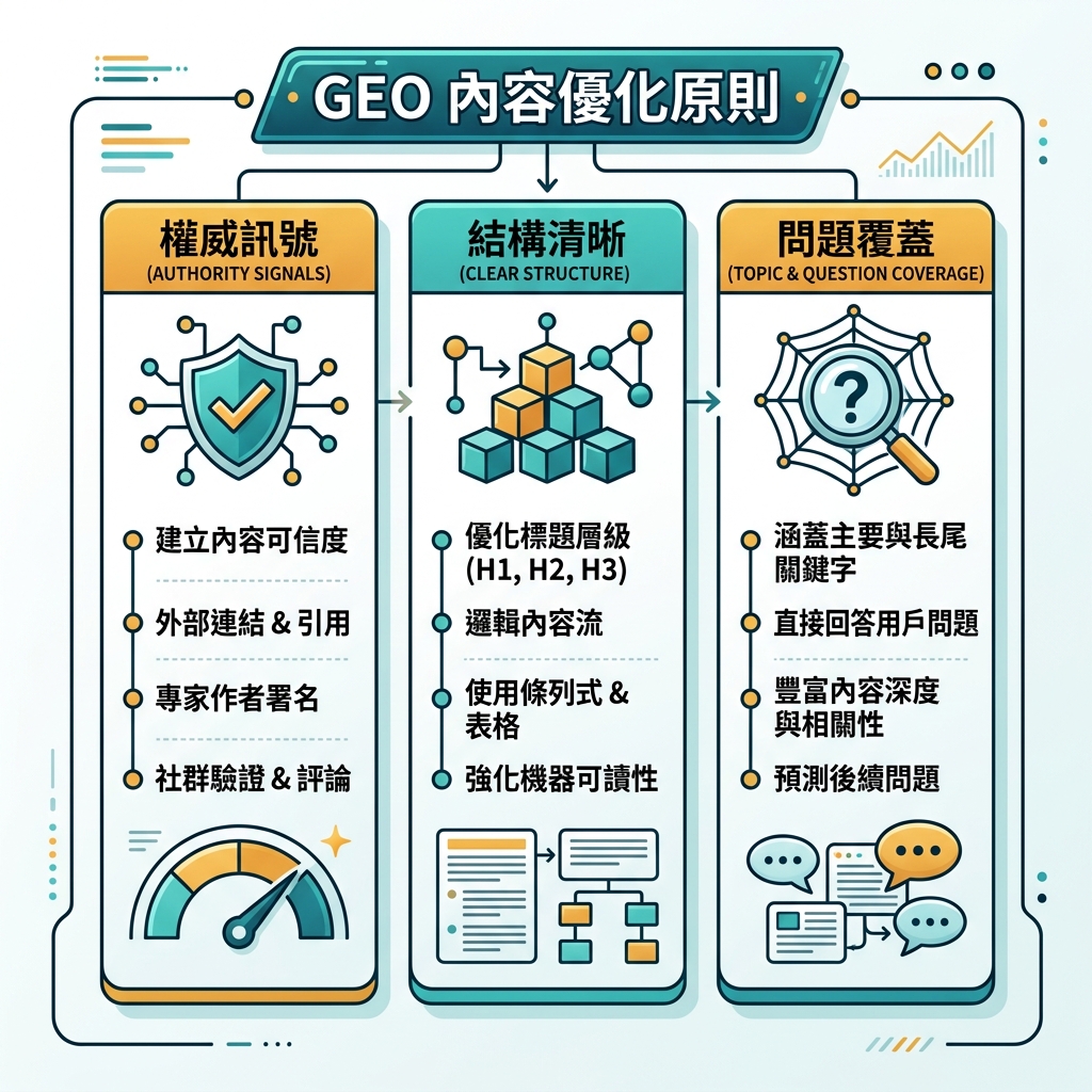 本地化信息图：搜索结果路径与 AI 答案路径的对比