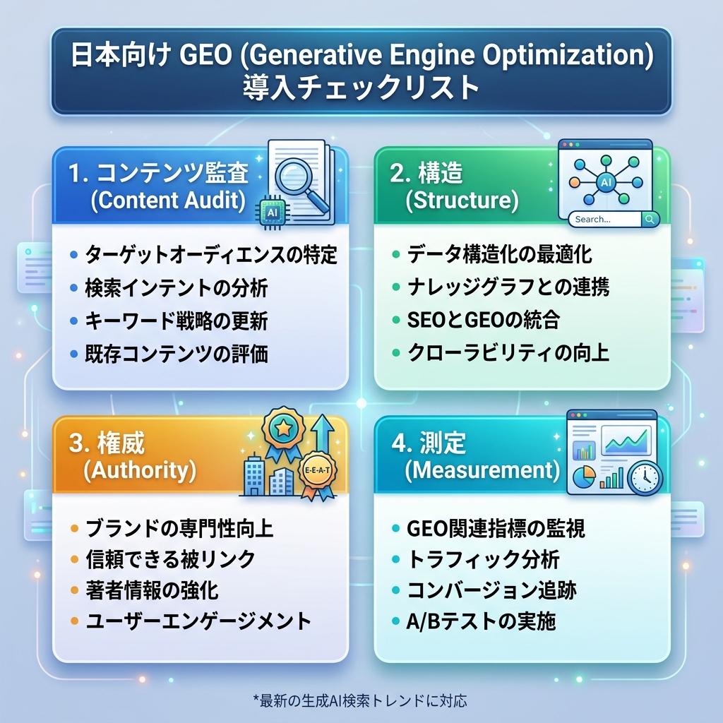 本地化信息图：从监测提示词到修复页面再到复测答案的 GEO 工作流