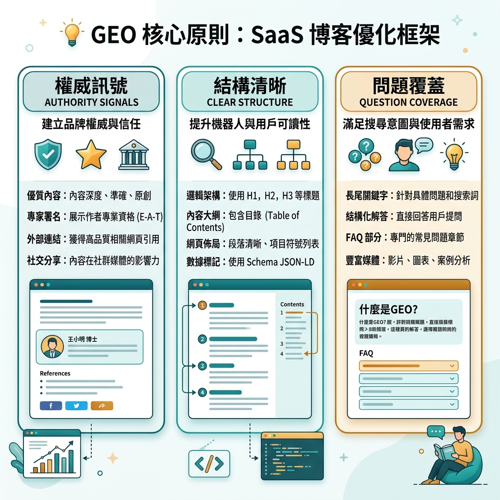 本地化信息图：搜索结果路径与 AI 答案路径的对比